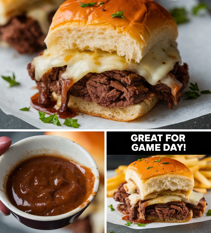 French dip sliders