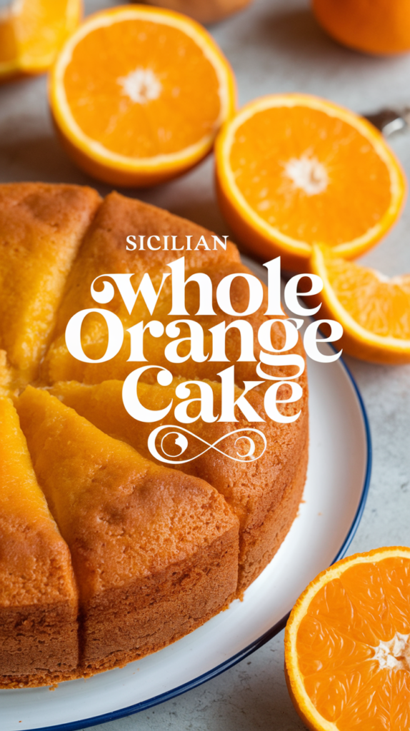 Sicilian Whole orange Cake Recipe