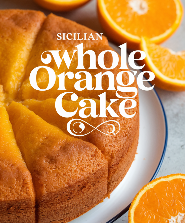 Sicilian Whole orange Cake Recipe