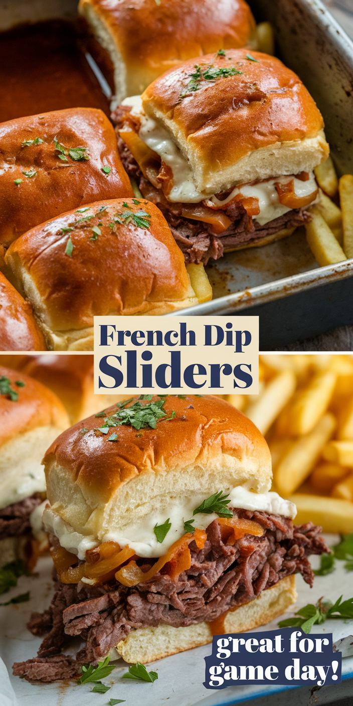 French dip sliders recipe