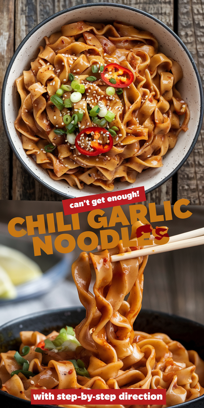 Chili Garlic noodles