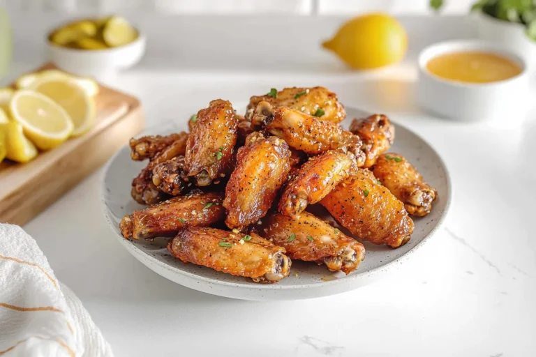 Honey Lemon Pepper Wings: Sweet and Zesty Delight