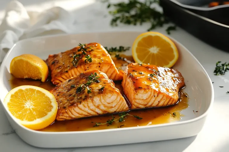 Orange Glazed Salmon: A Delicious Citrus Delight