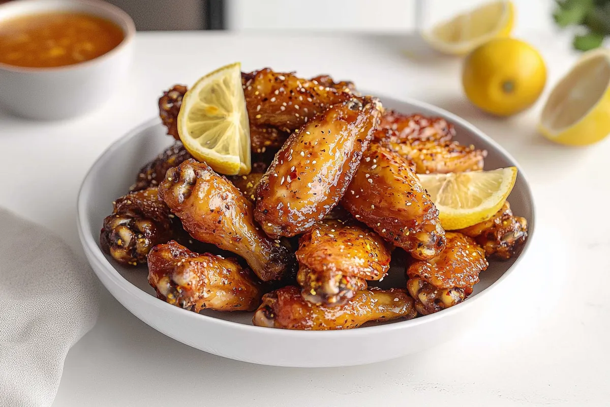 Honey Lemon Pepper Wings