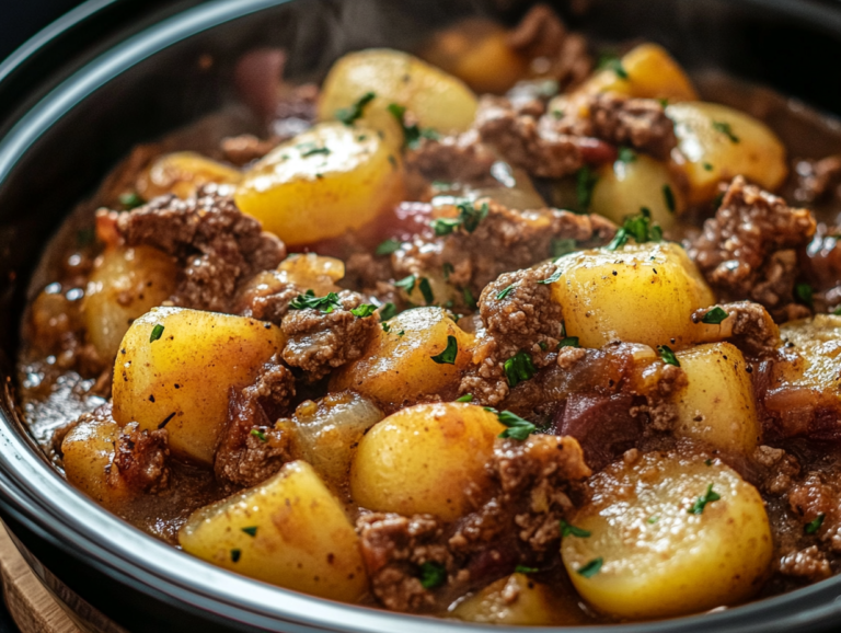 Slow Cooker Cowboy Casserole