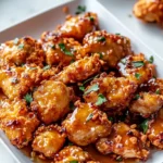 Baked Crunchy Hot Honey Chicken