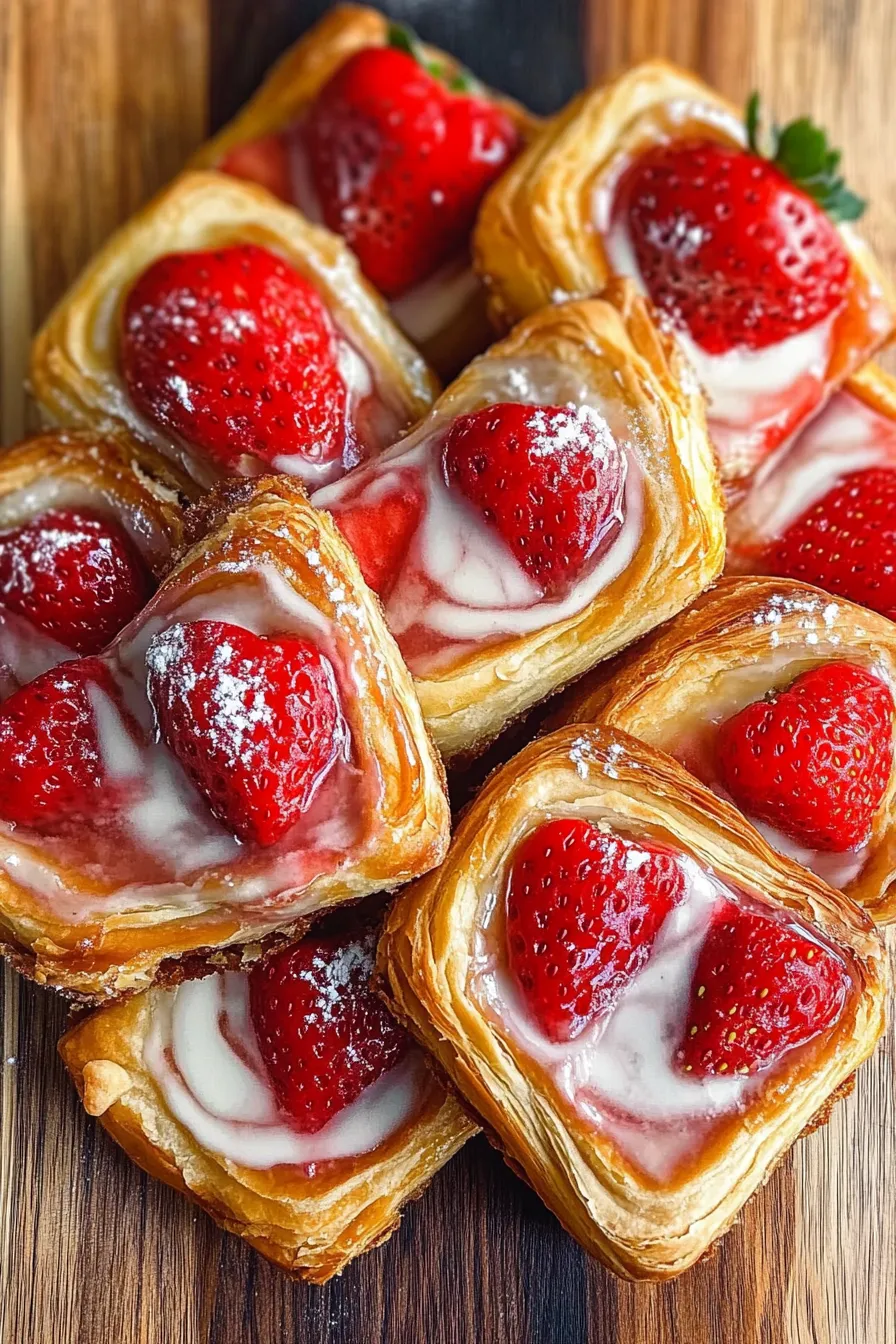 Strawberry Danish