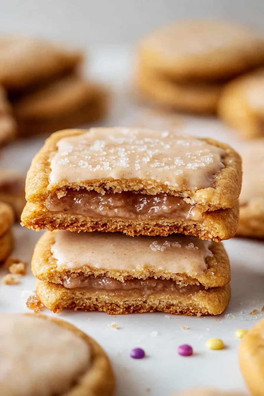 Brown Sugar Pop Tart Cookies