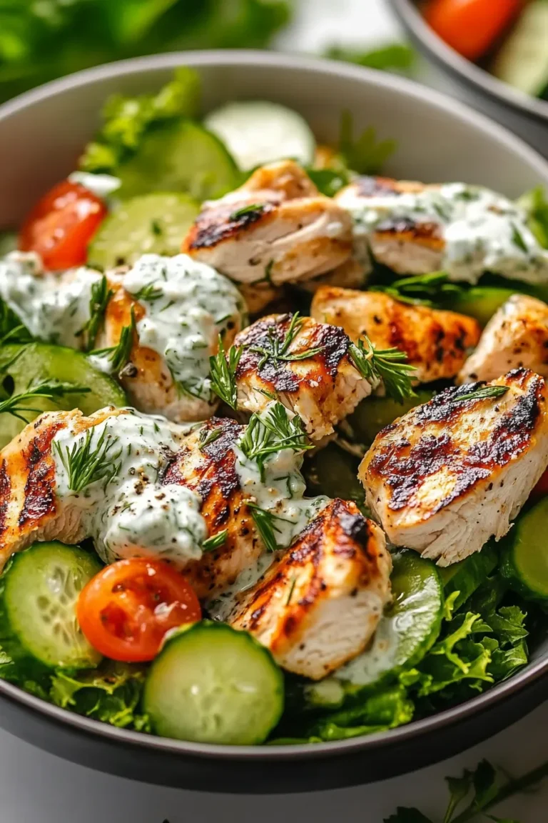 Tzatziki Chicken Salad