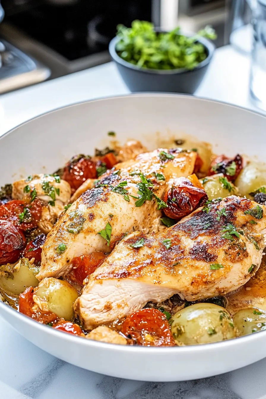 Mediterranean Chicken Skillet