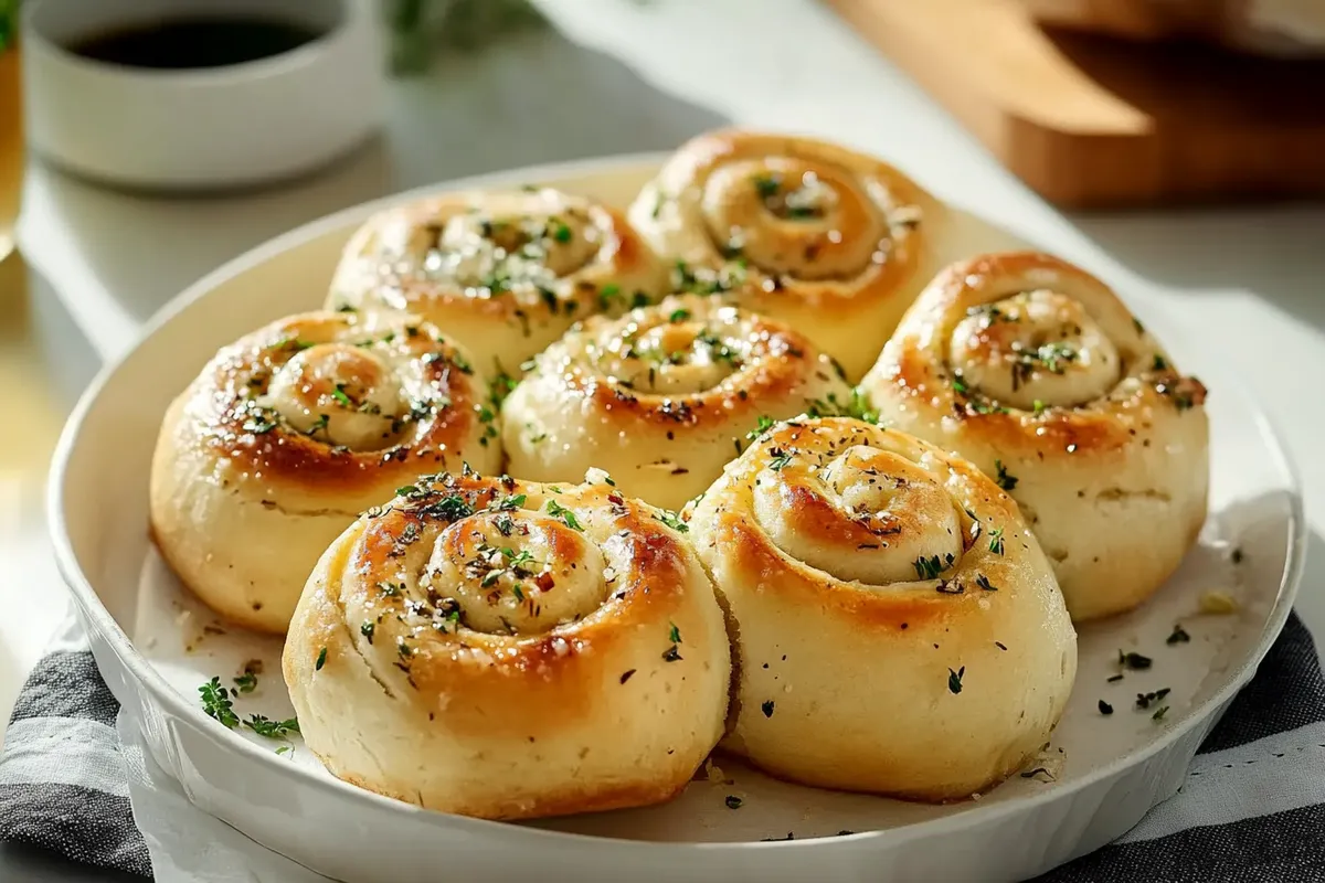 Garlic Swirl Rolls