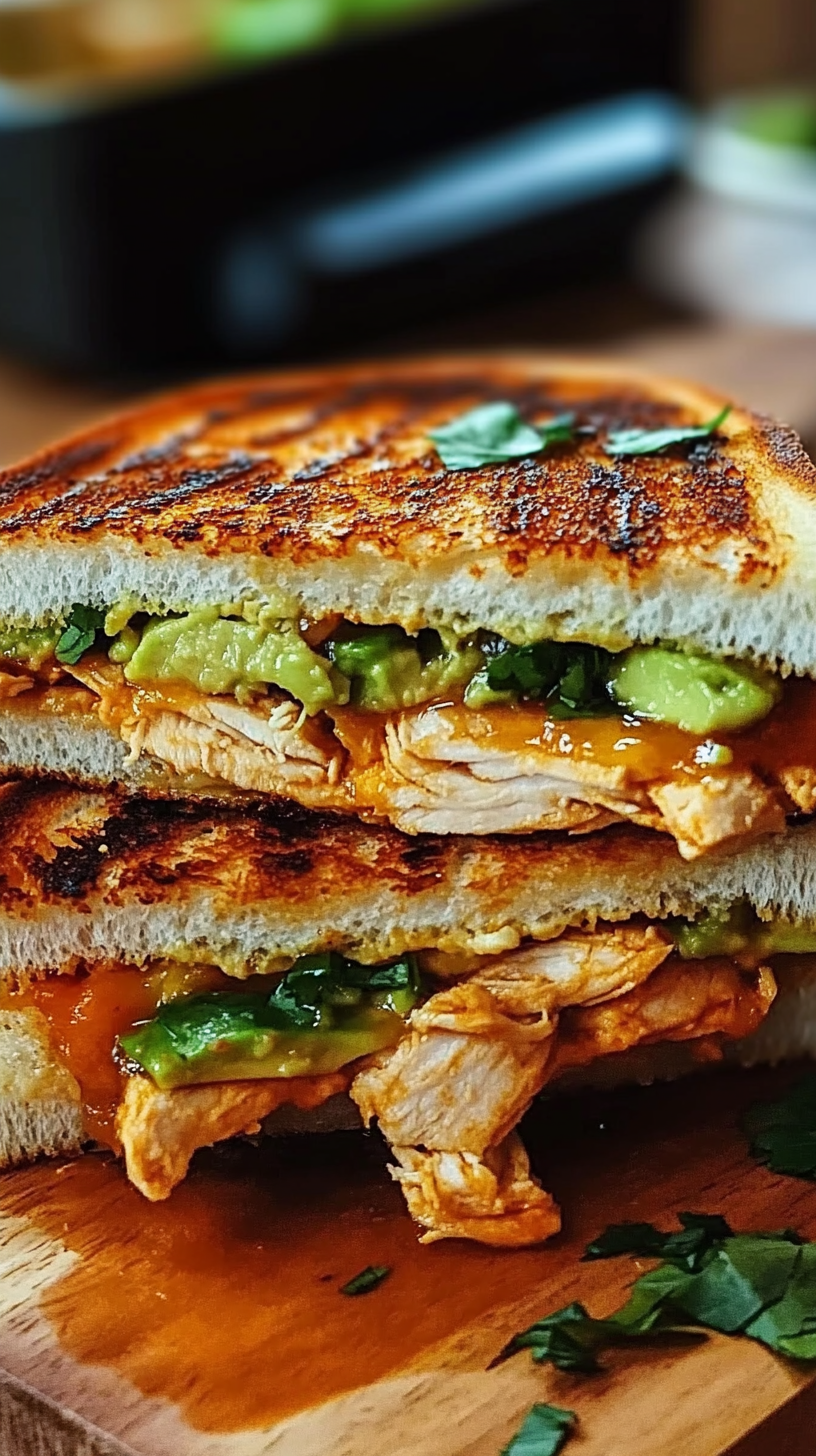 Chicken Avocado Melt Sandwich