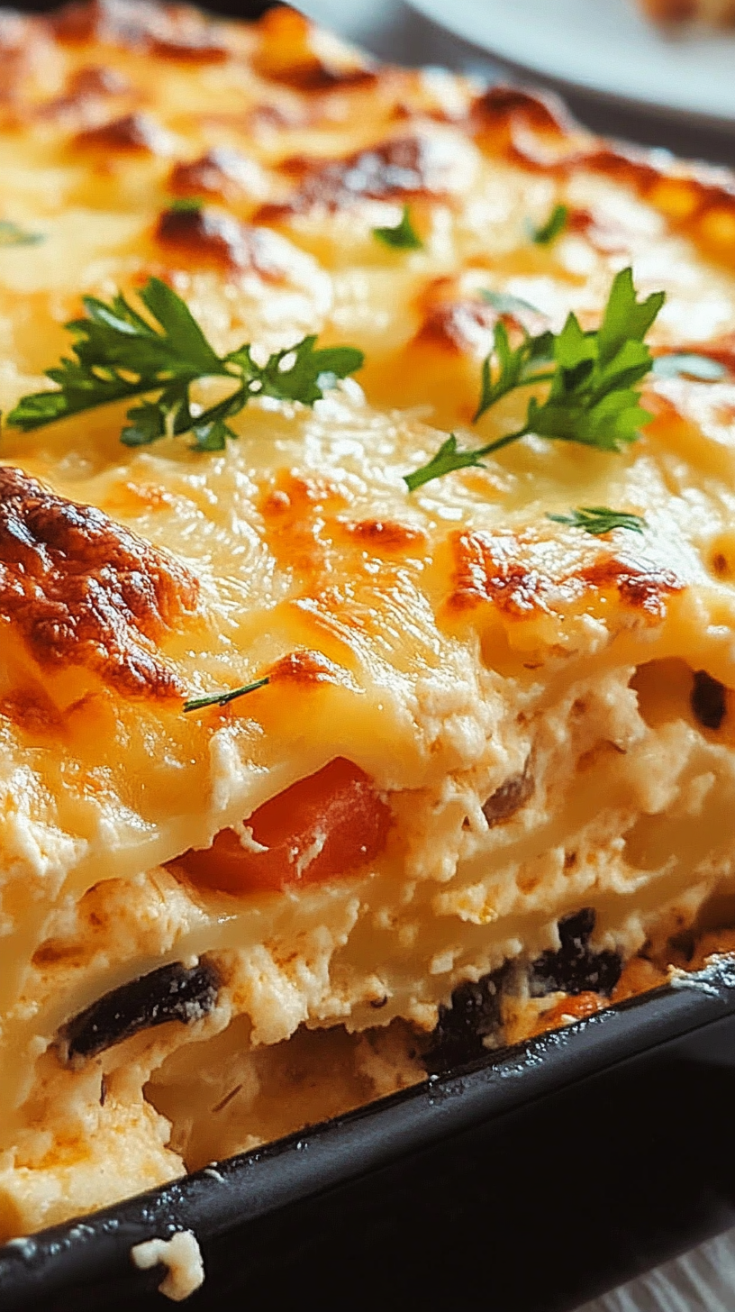 Seafood Lasagna