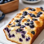 Blueberry Cream Cheese Bread