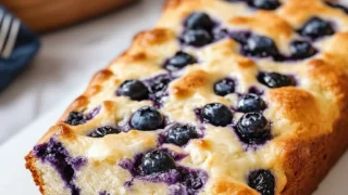 Blueberry Cream Cheese Bread