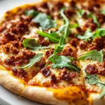 Homemade Chorizo Pizza