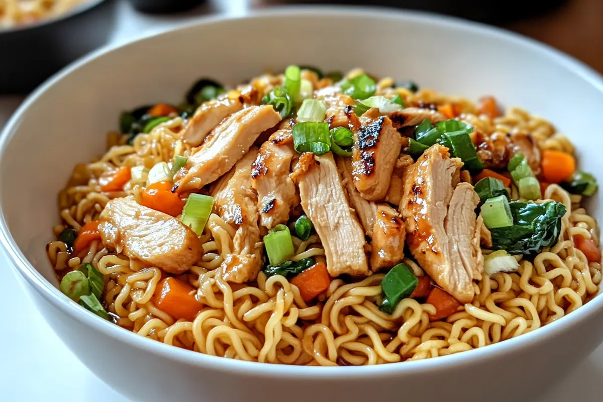 Tips for chicken Ramen Stir Fry Recipe