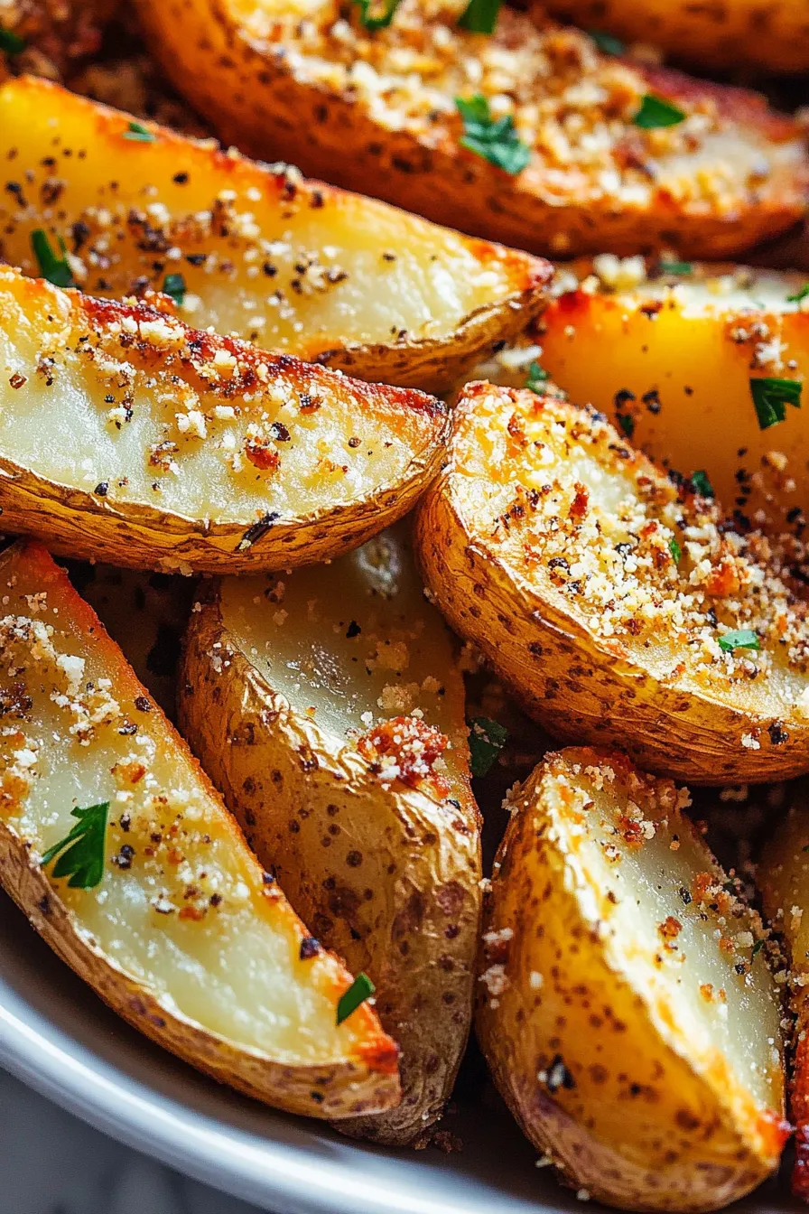 Tips for Garlic Parmesan Potato Wedges