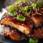 Sticky Honey Gochujang Chicken recipe