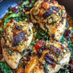 Mediterranean Stuffed Chicken Breasts Recipe