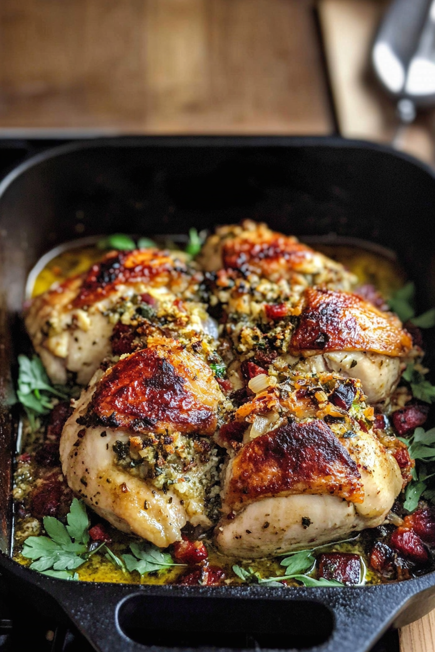 Mediterranean Stuffed Chicken Breasts Recipe