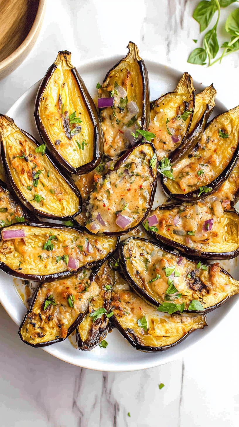 Mediterranean Roasted Eggplant