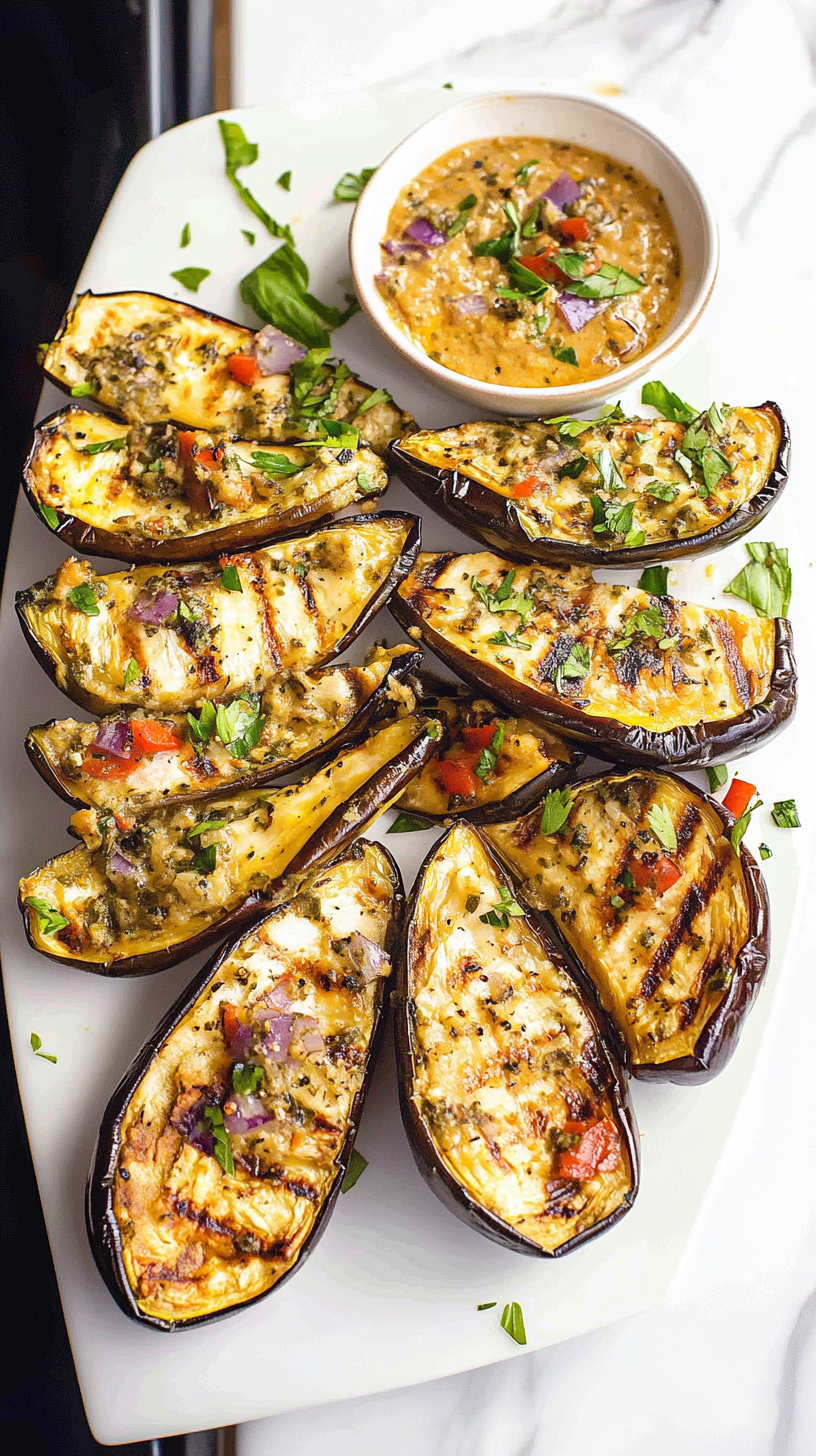 Mediterranean Roasted Eggplant