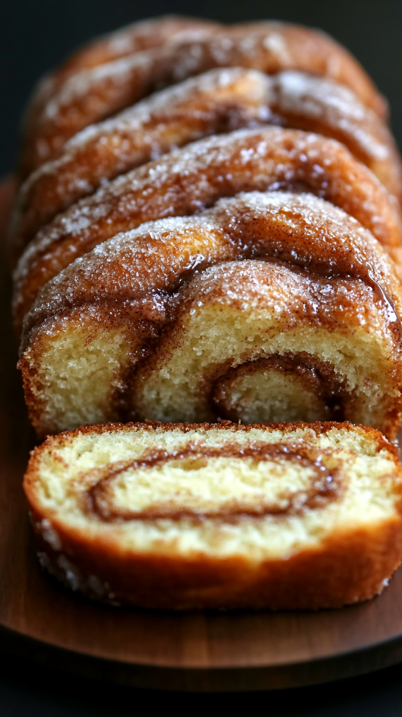 Cinnamon Swirl Donut Bread