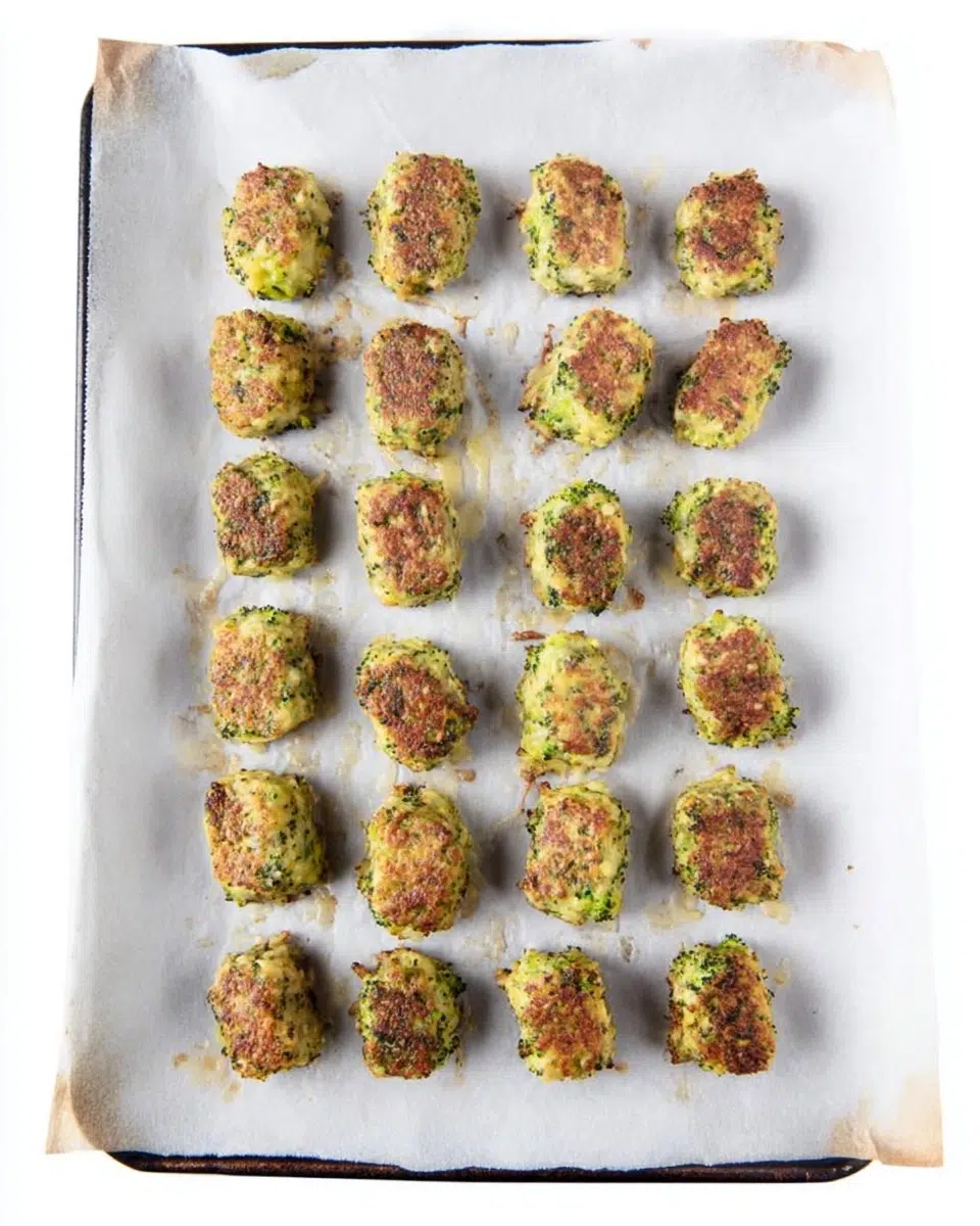 Broccoli Tots: A Crispy, Cheesy & Healthy Snack
